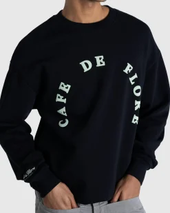 Store Café de Flore Café Crewneck black