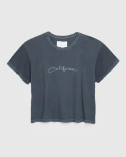 Outlet ERL California Signature T-Shirt black