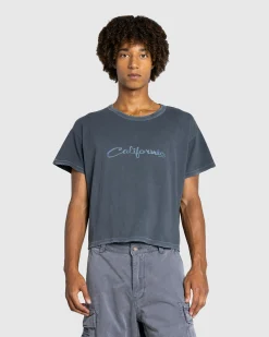 Outlet ERL California Signature T-Shirt black
