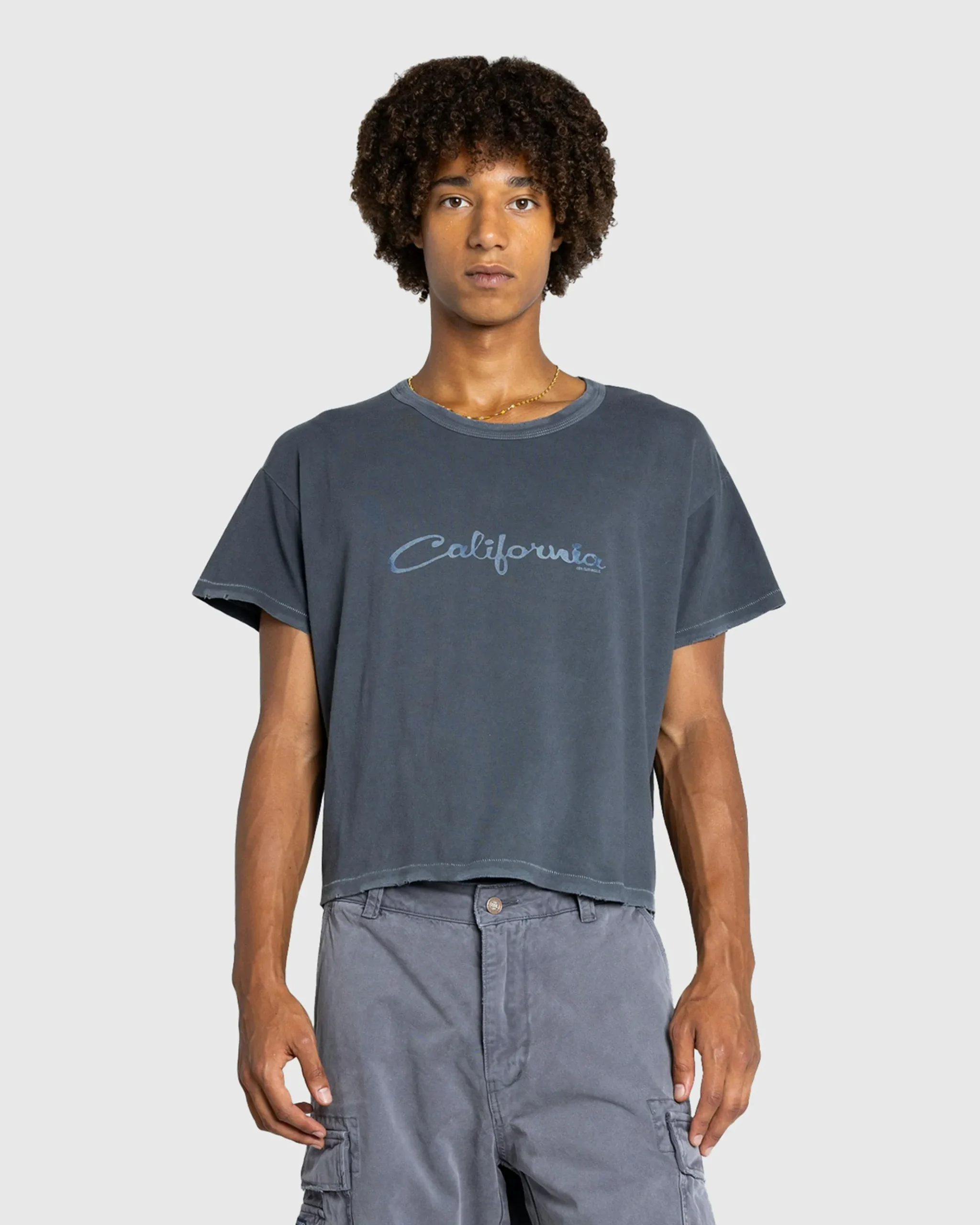 Outlet ERL California Signature T-Shirt black