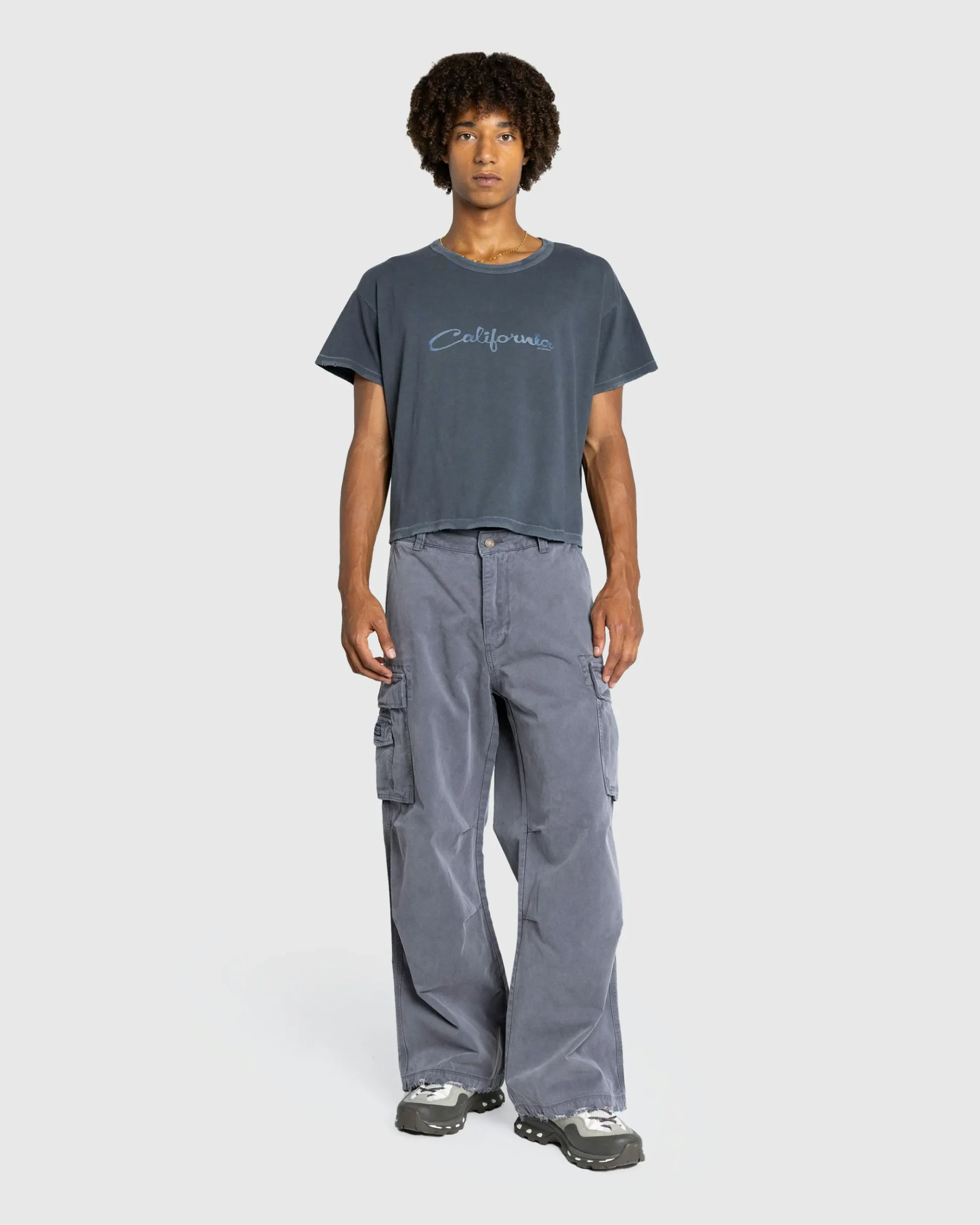 Outlet ERL California Signature T-Shirt black