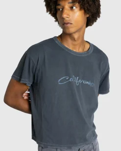 Outlet ERL California Signature T-Shirt black