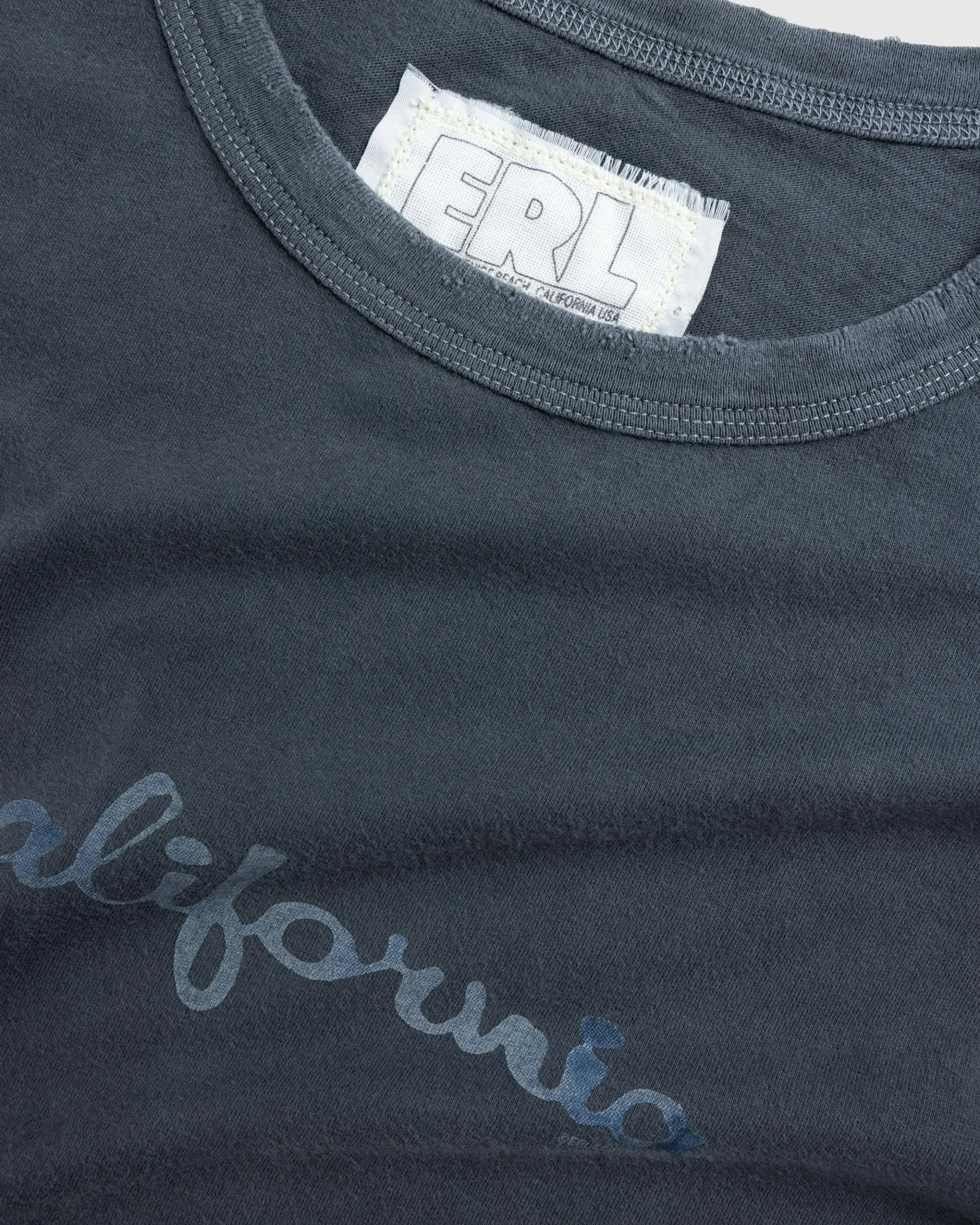 Outlet ERL California Signature T-Shirt black