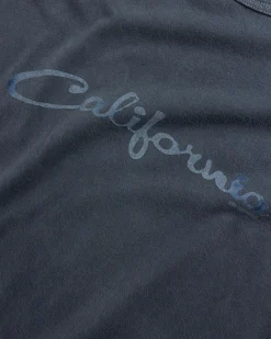 Outlet ERL California Signature T-Shirt black