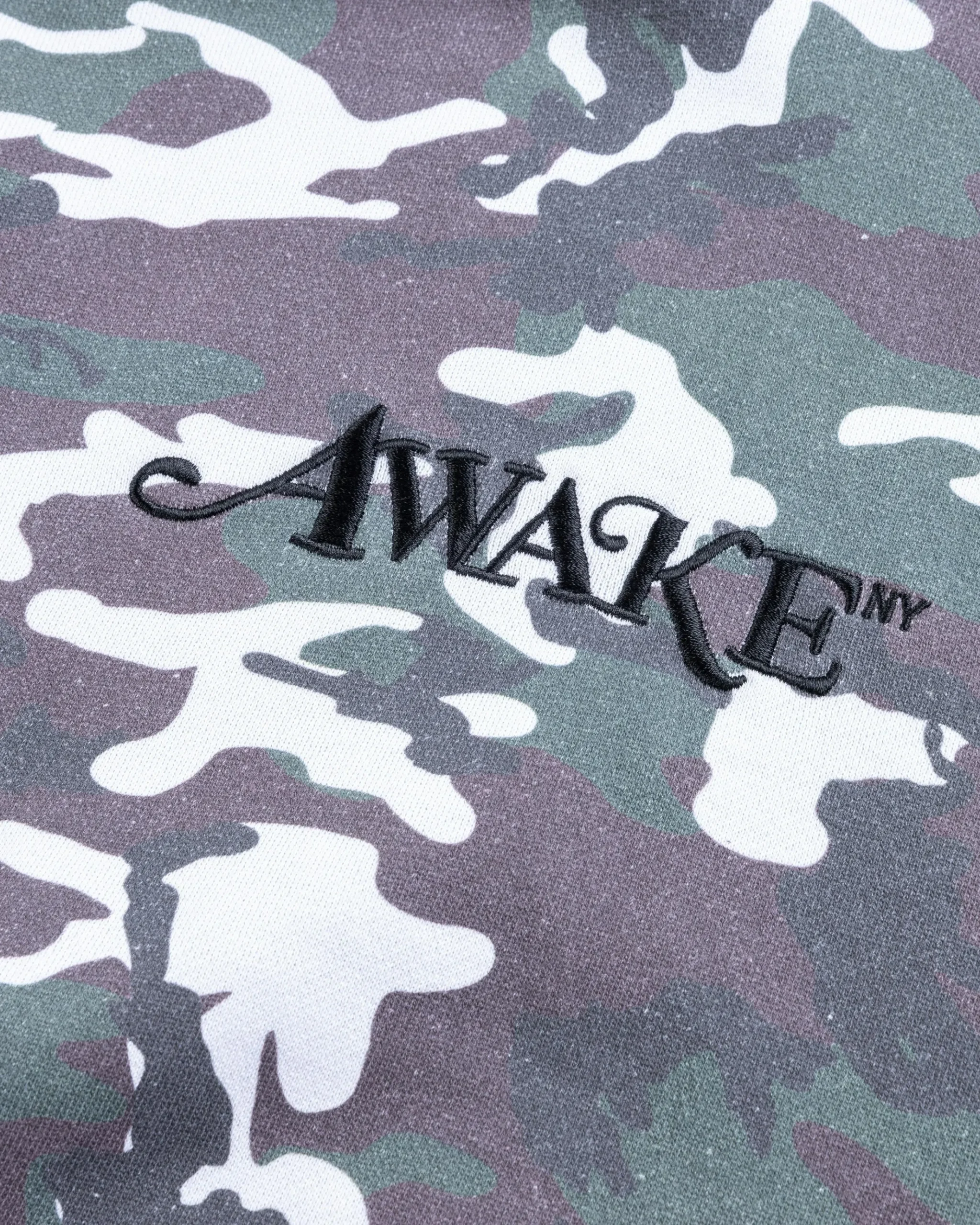 Hot Awake NY Camo Hoodie Green greencamo