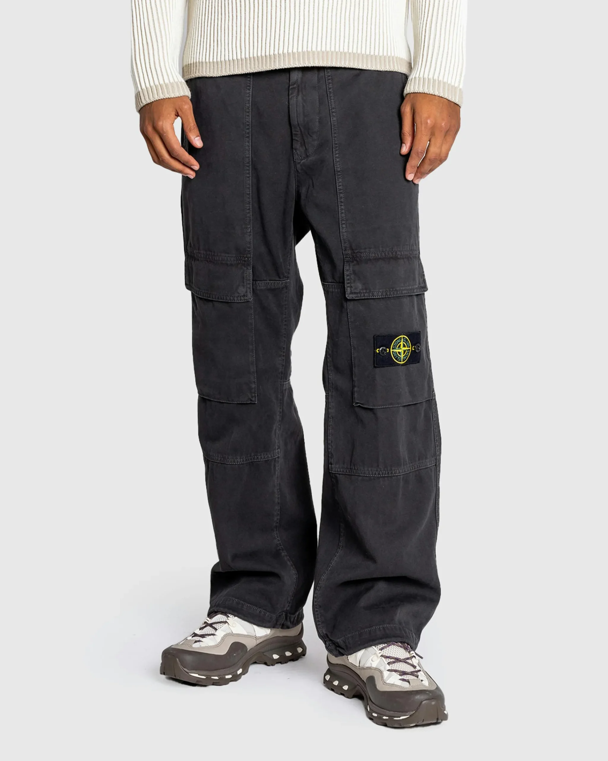 New Stone Island Cargo Pants Lead Grey leadgrey