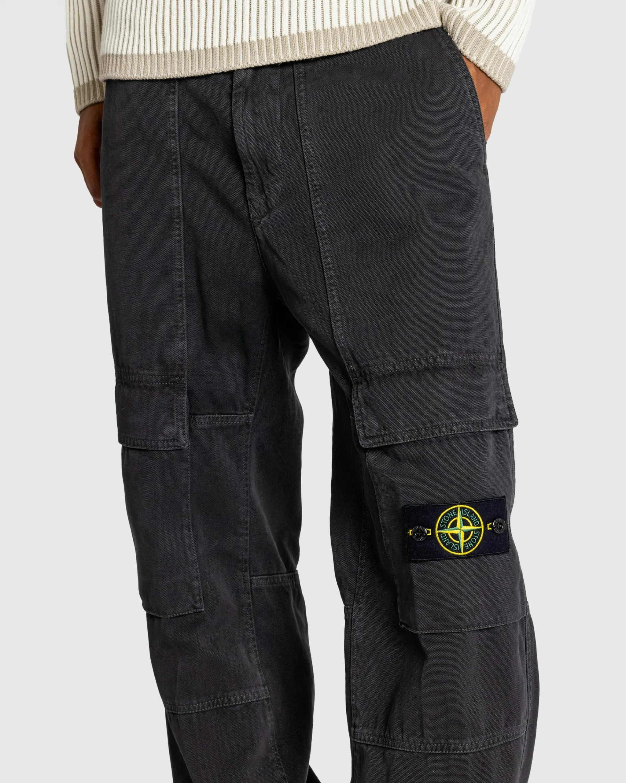 New Stone Island Cargo Pants Lead Grey leadgrey