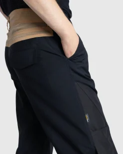 Clearance Olly Shinder Cargo Suit Trouser With Cordura Knife Pocket and Sheer Back Yoke black/champagne