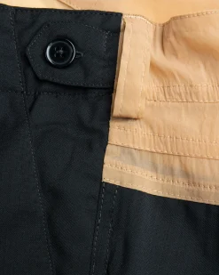 Clearance Olly Shinder Cargo Suit Trouser With Cordura Knife Pocket and Sheer Back Yoke black/champagne