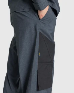 Online Olly Shinder Cargo Suit Trouser With Cordura Knife Pocket grey/black