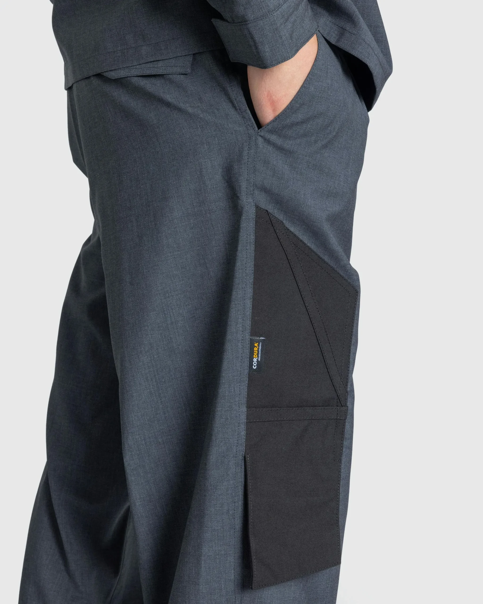 Online Olly Shinder Cargo Suit Trouser With Cordura Knife Pocket grey/black