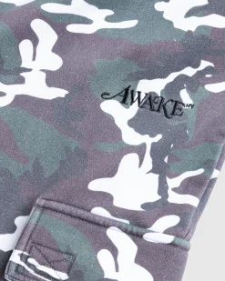 Best Awake NY Cargo Sweatpant Green Camo greencamo