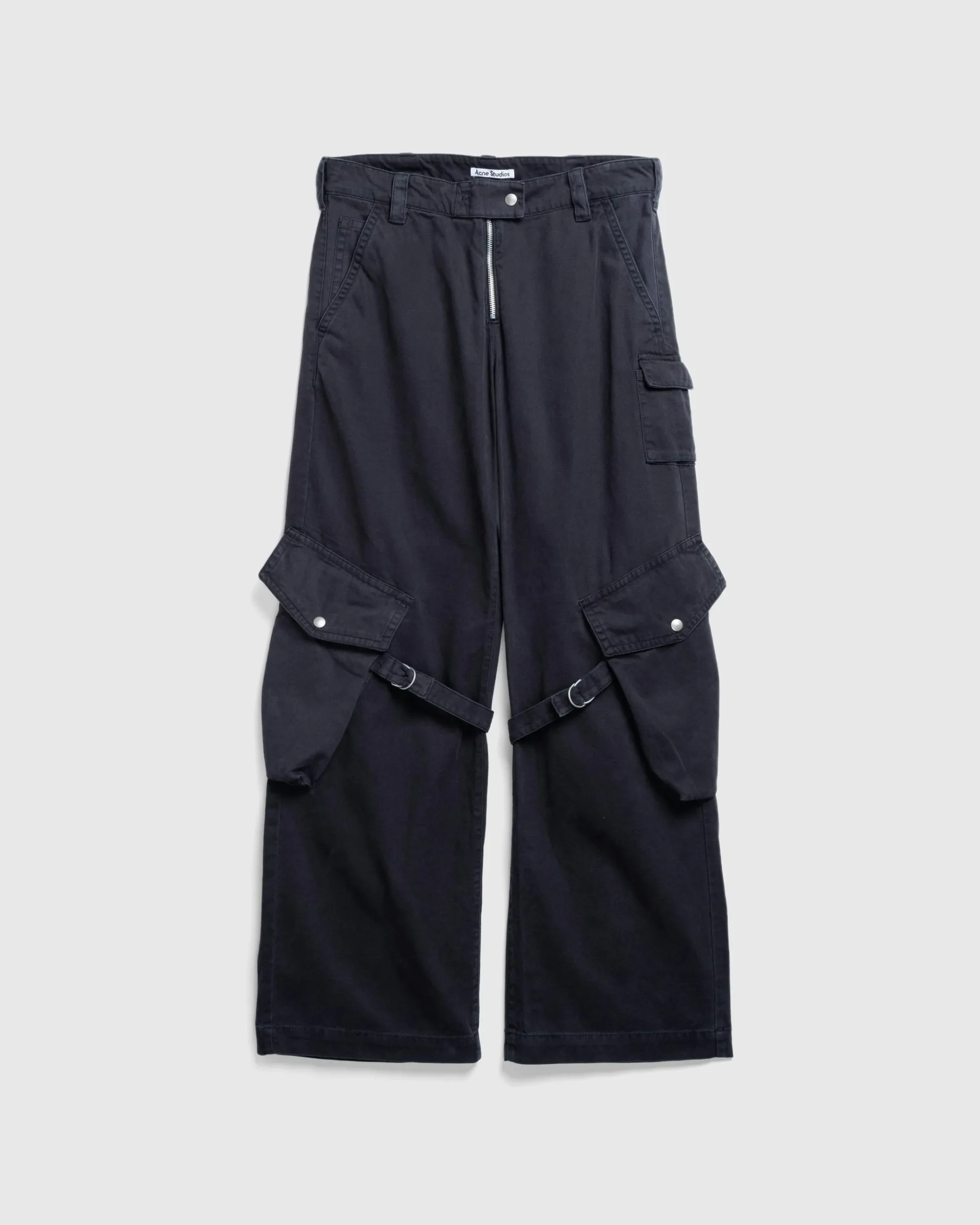 Sale Acne Studios Cargo Trousers Charcoal Grey charcoalgrey