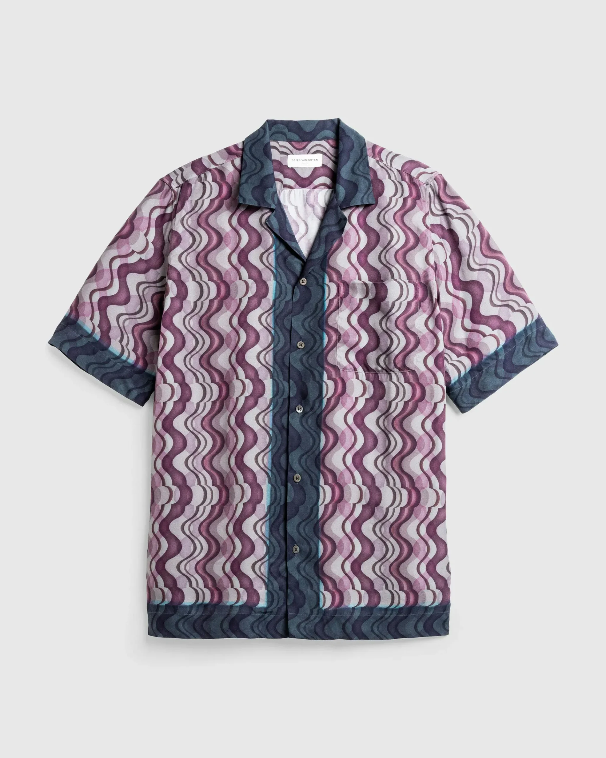 Sale Dries van Noten Carltone Shirt purple