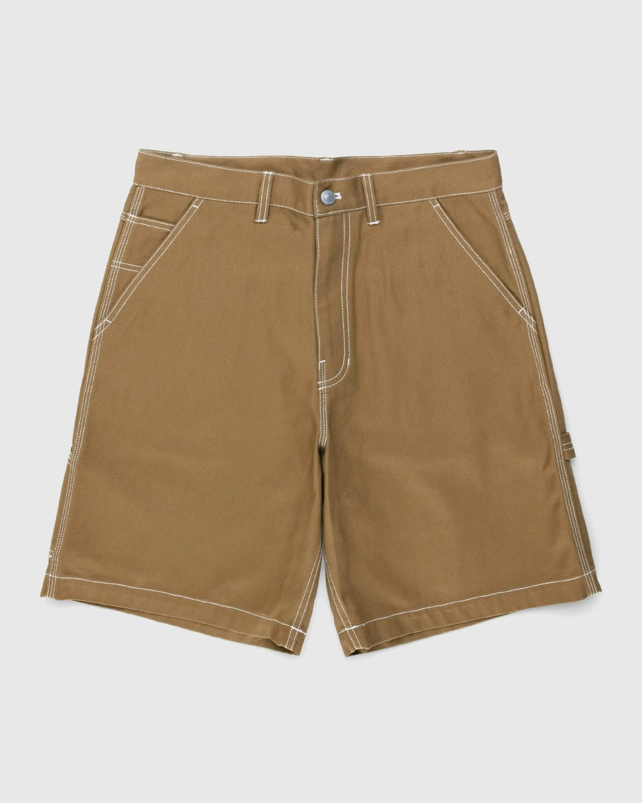 Cheap Highsnobiety Carpenter Shorts Dark Beige darkbeige