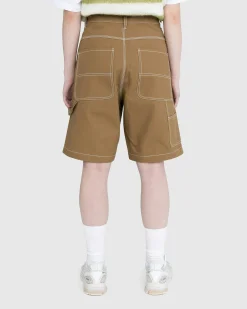 Cheap Highsnobiety Carpenter Shorts Dark Beige darkbeige