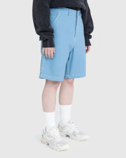 Clearance Highsnobiety Carpenter Shorts Light Blue lightblue
