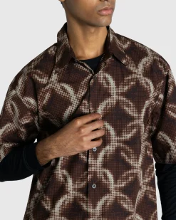 Outlet Dries van Noten Cassidye Shirt brown