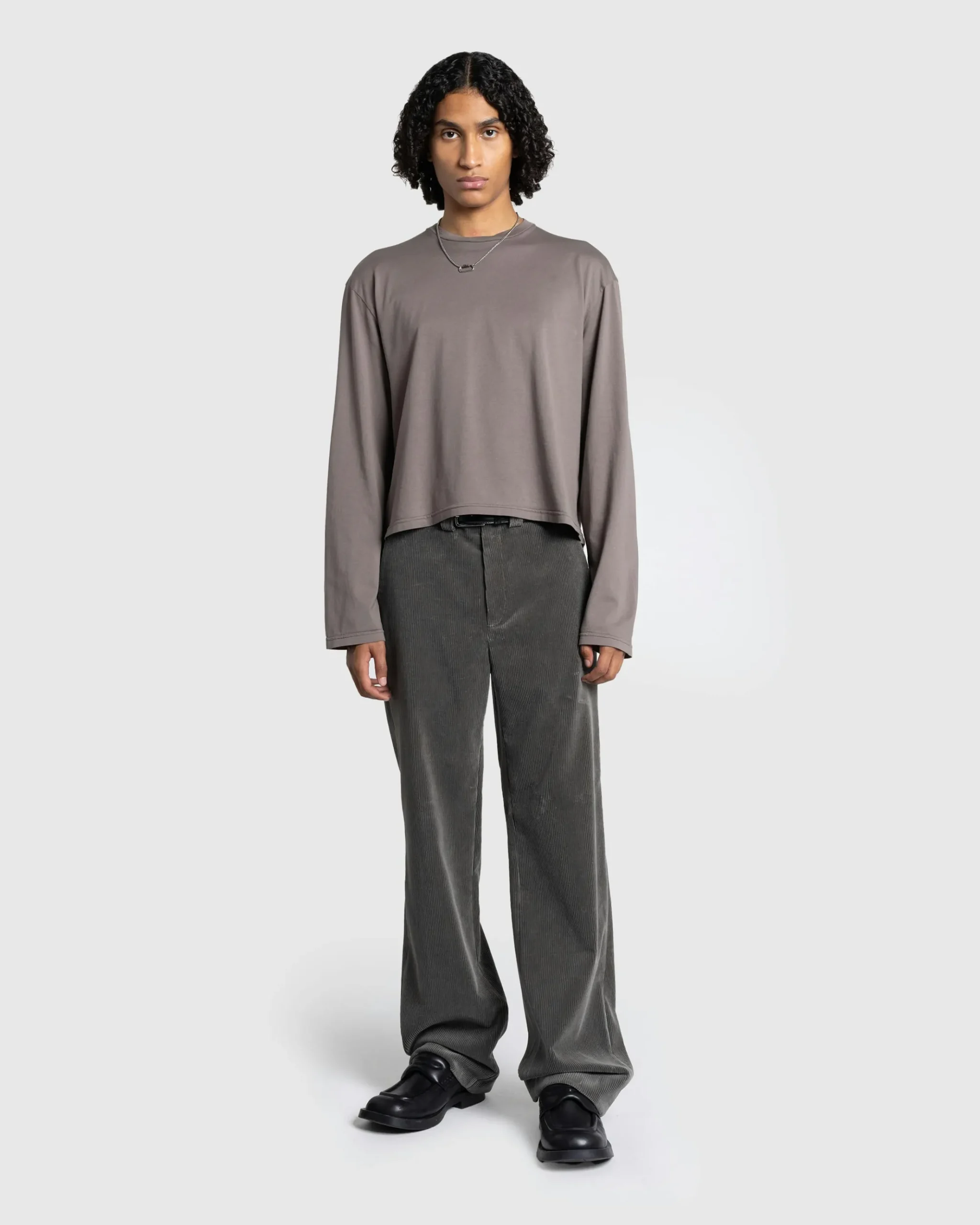 Online Rier Castlerock Corduroy Trousers grey