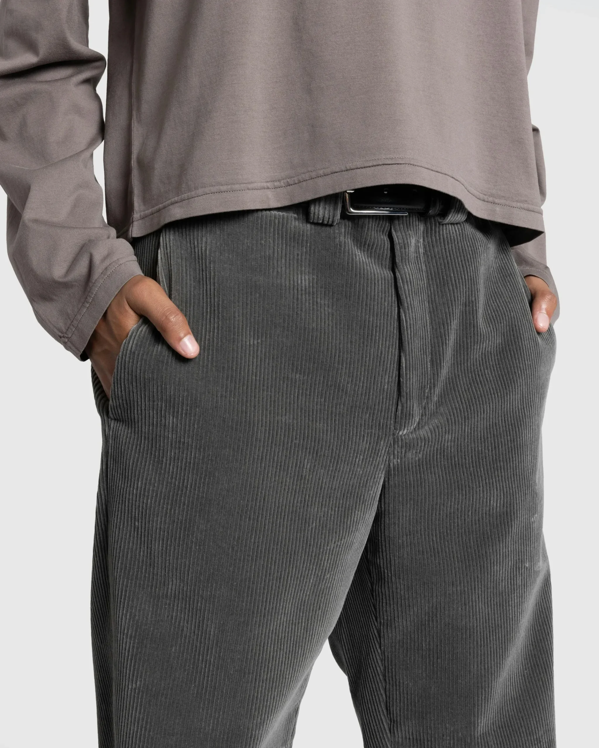 Online Rier Castlerock Corduroy Trousers grey