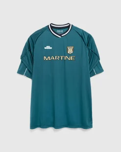 Fashion Martine Rose Celebration Football Top green