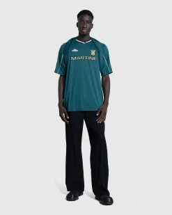 Fashion Martine Rose Celebration Football Top green