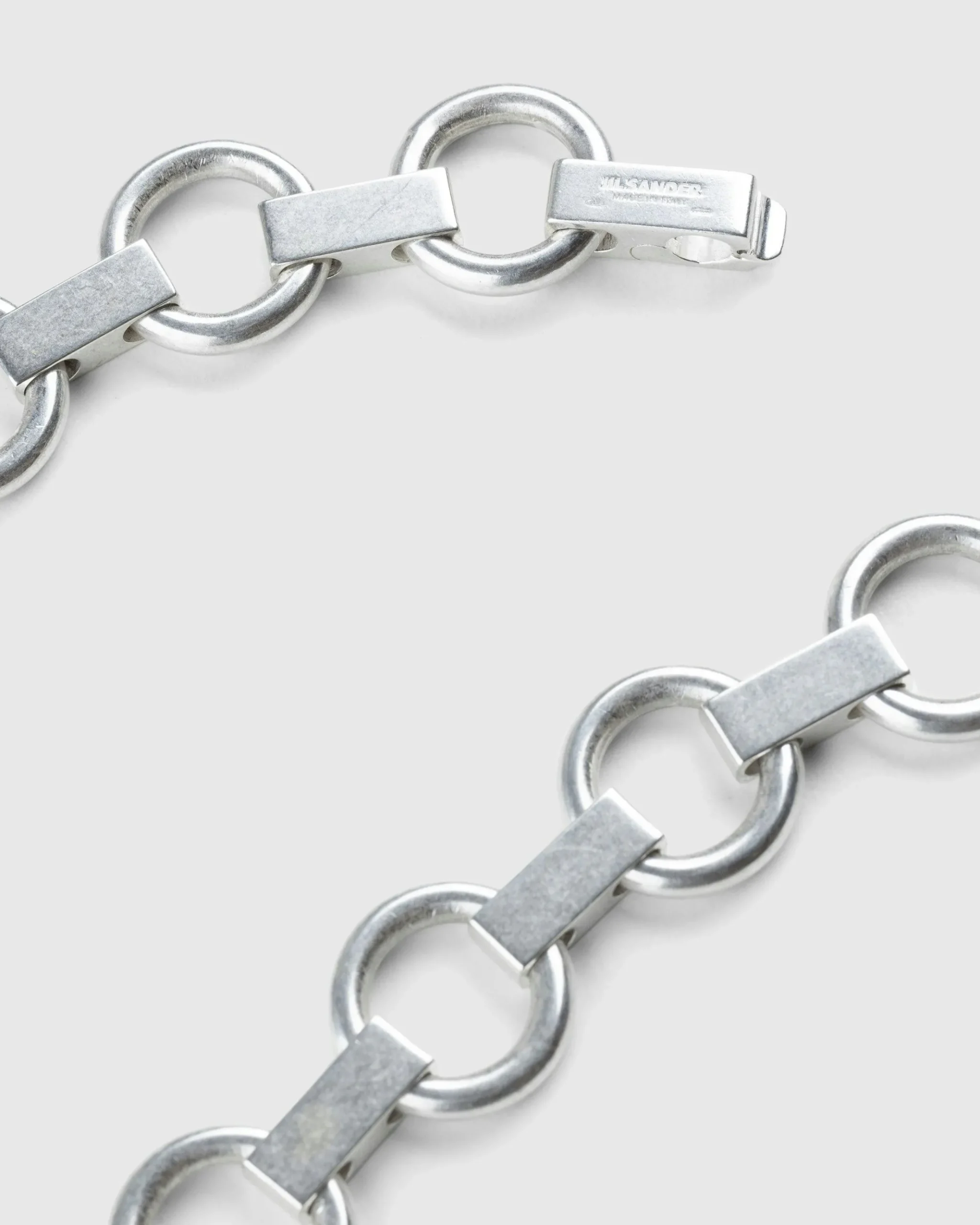 Outlet Jil Sander Chain Link Necklace silver