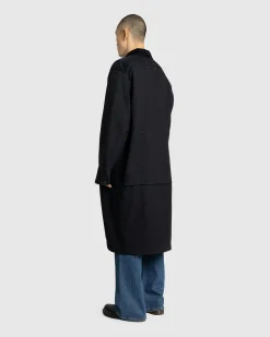 Online Maison Margiela Check Pattern Coat black