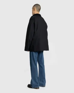 Online Maison Margiela Check Pattern Coat black