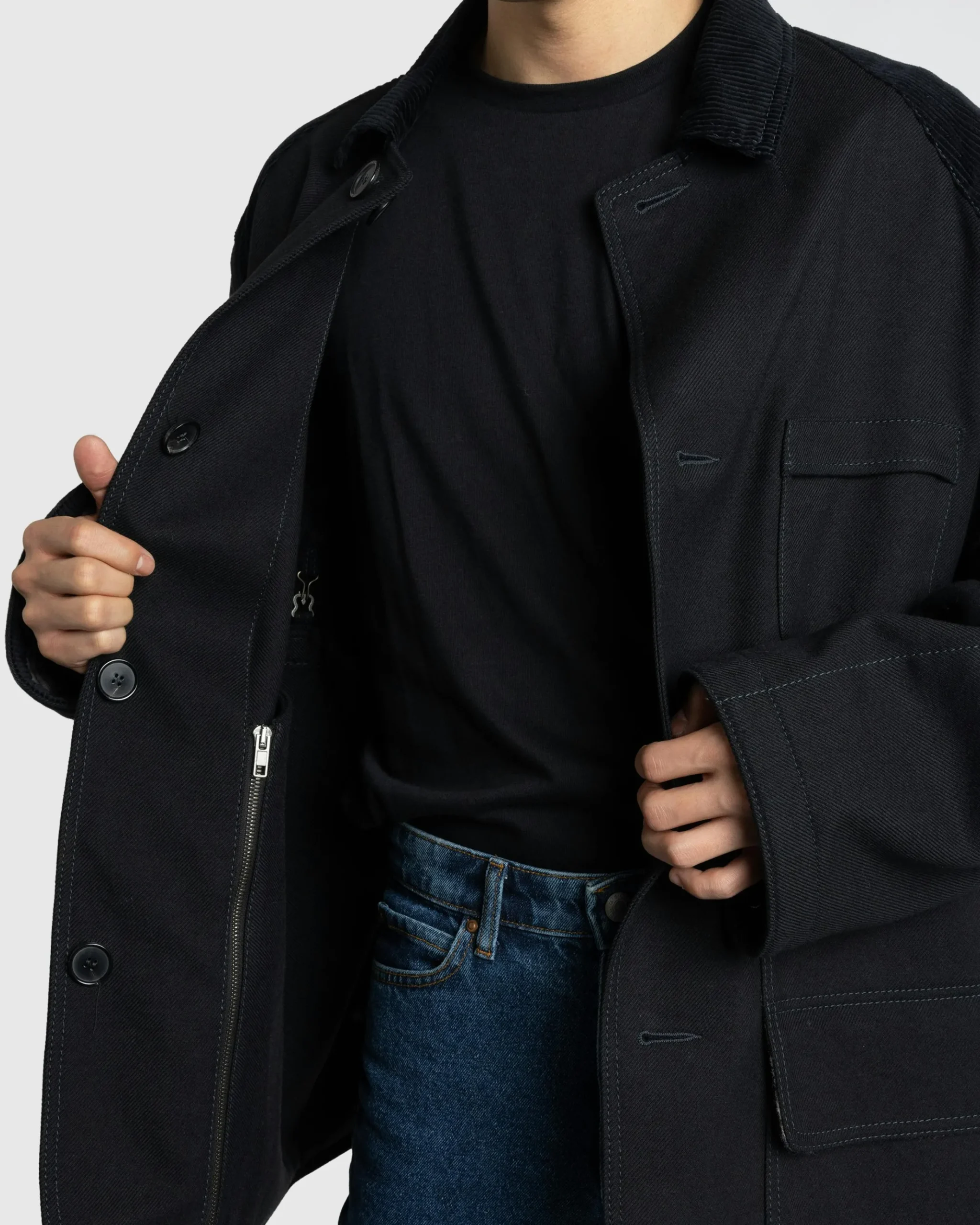 Online Maison Margiela Check Pattern Coat black