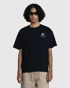 Shop Carne Bollente Chic Cheek in Paris T-Shirt black
