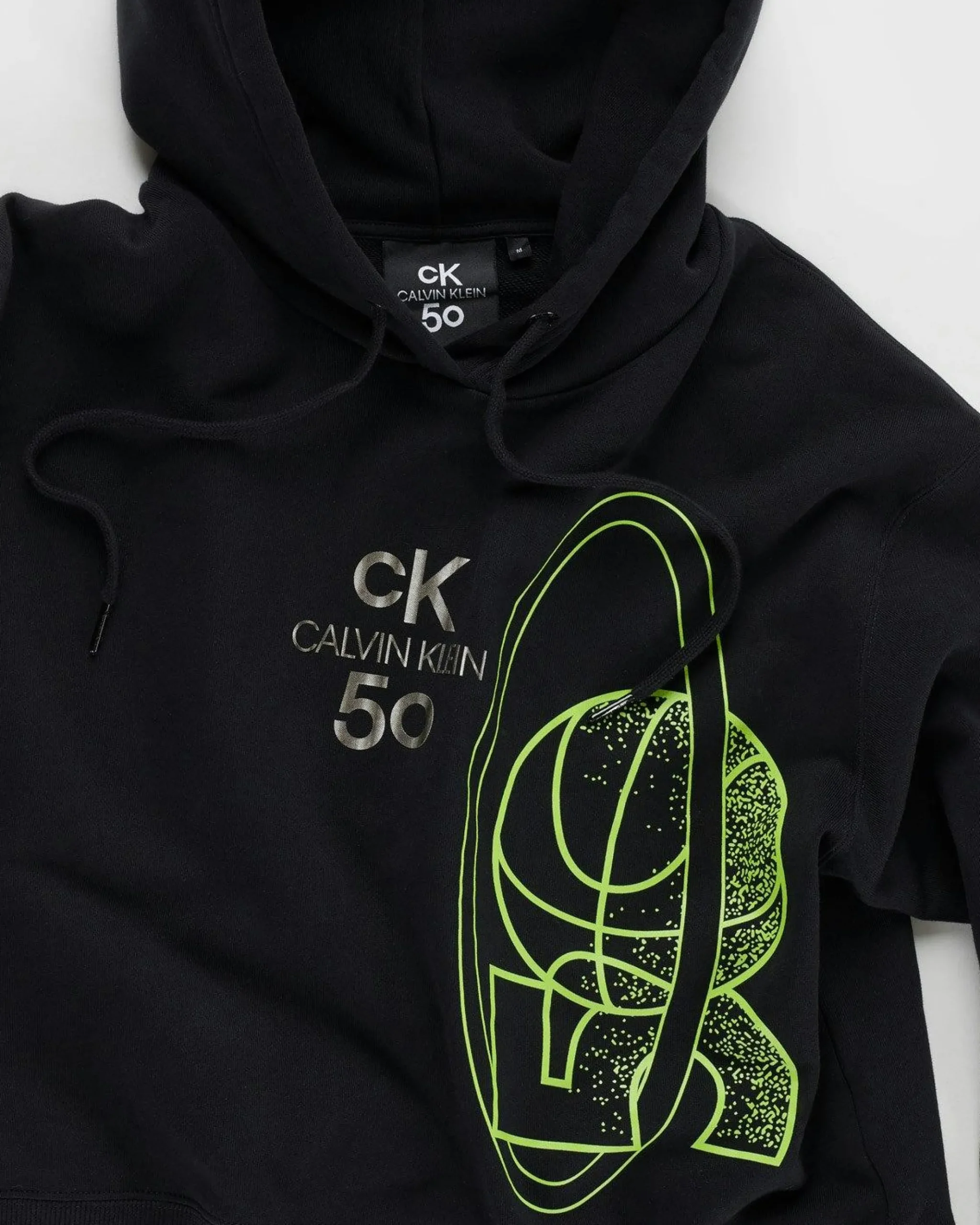 Clearance Calvin Klein CK50 Women's cropped Hoody black
