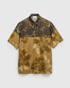 Shop Dries van Noten Clasen Short-Sleeve Shirt Dessin C dessinc
