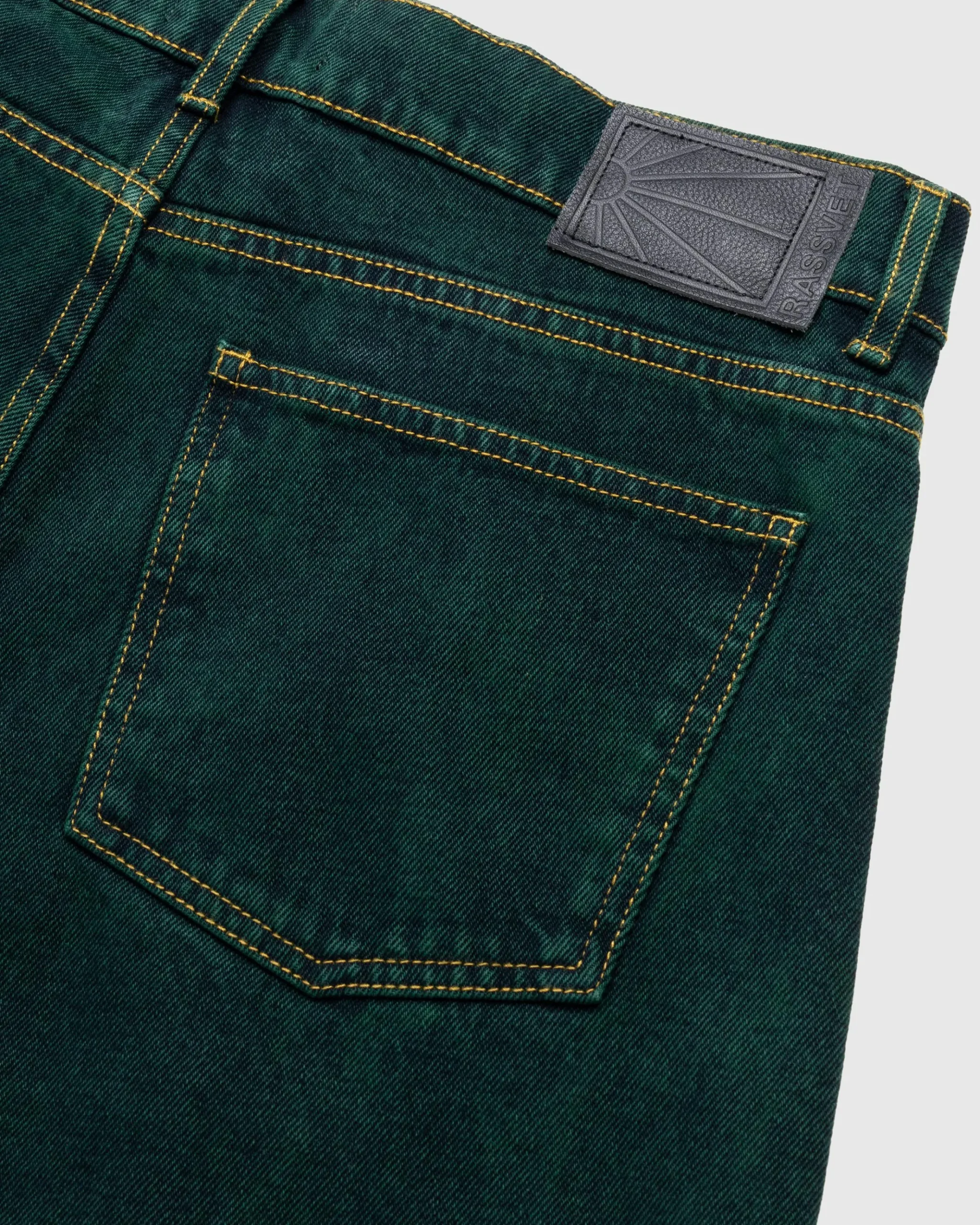Best Sale Rassvet Classic Denim Pants Woven green