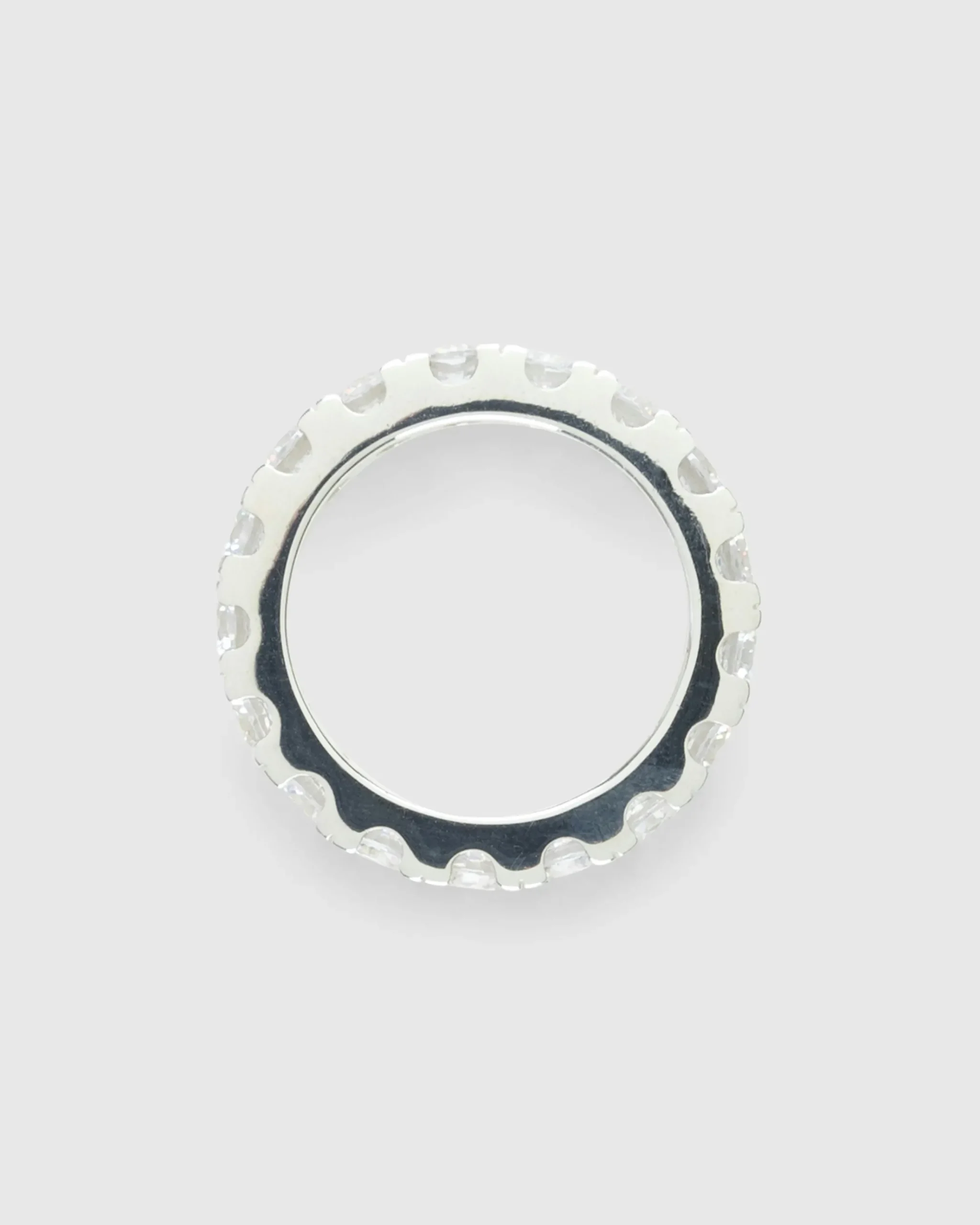Best Hatton Labs Classic Eternity Ring Sterling Silver/White