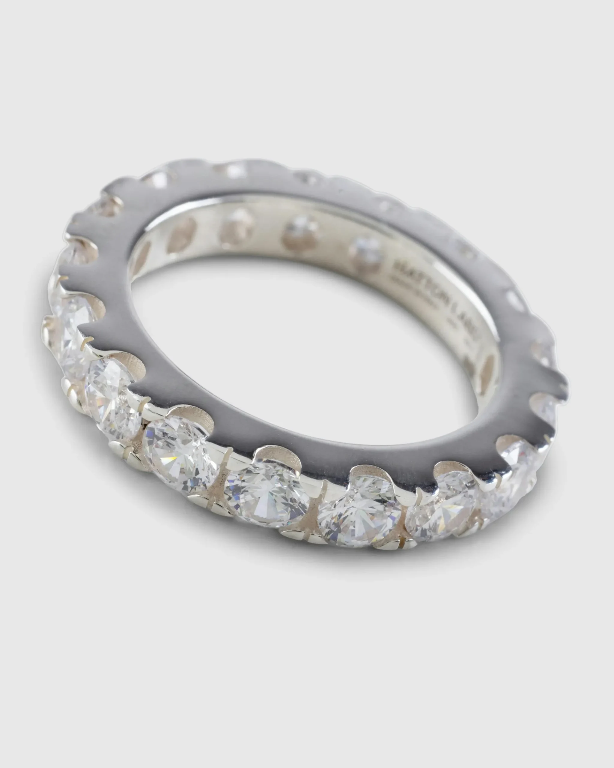 Best Hatton Labs Classic Eternity Ring Sterling Silver/White
