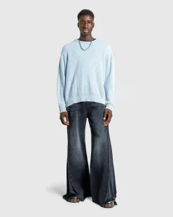 Cheap Y/Project Collapsed Waist Jeans Faded Black/Black fadedblack/black