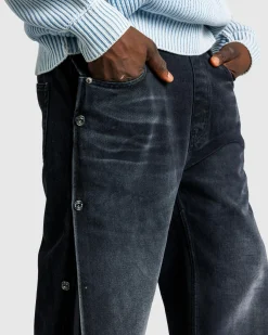 Cheap Y/Project Collapsed Waist Jeans Faded Black/Black fadedblack/black