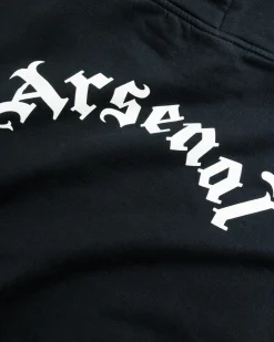 Shop Aries Column Hoodie black
