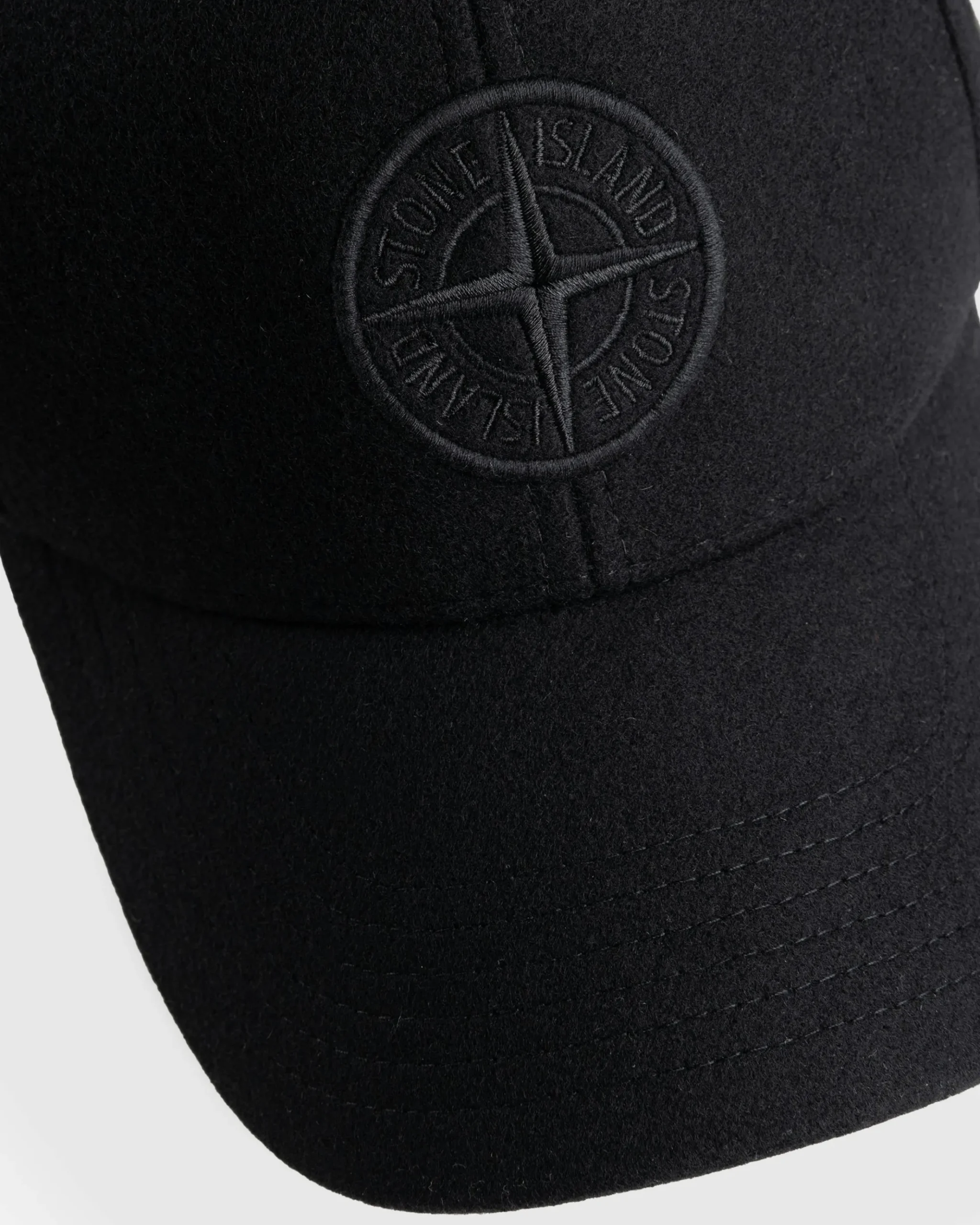 Best Stone Island Compass Logo Hat black