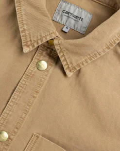 New Carhartt WIP Conro Shirt Jacket Peanut/Stone Dyed peanut/stonedyed