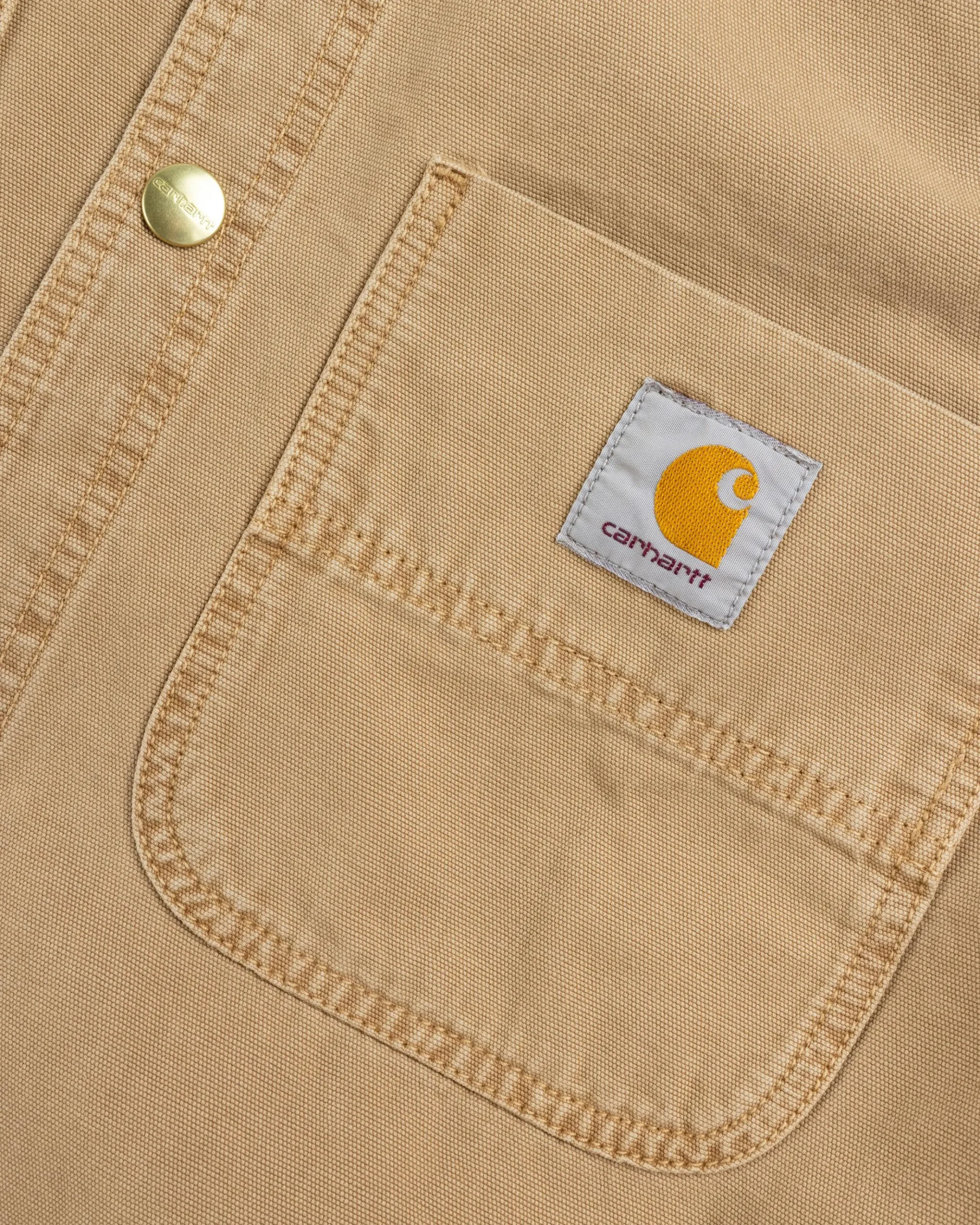 New Carhartt WIP Conro Shirt Jacket Peanut/Stone Dyed peanut/stonedyed
