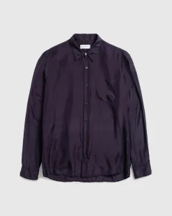 Flash Sale Dries van Noten Corbino Shirt Dark Purple darkpurple