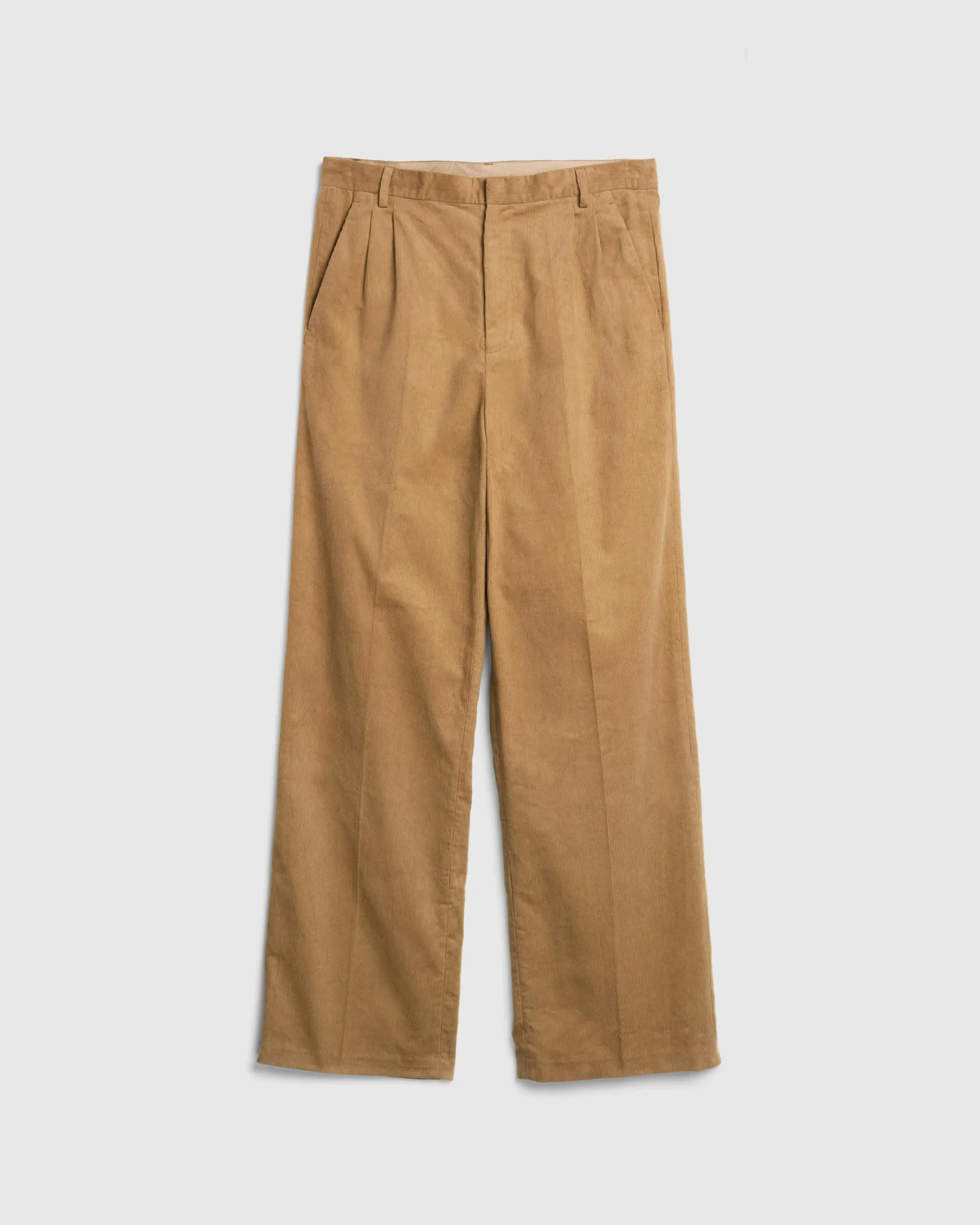 New Highsnobiety HS05 Cord Pleated Dress Pants Beige unavailable