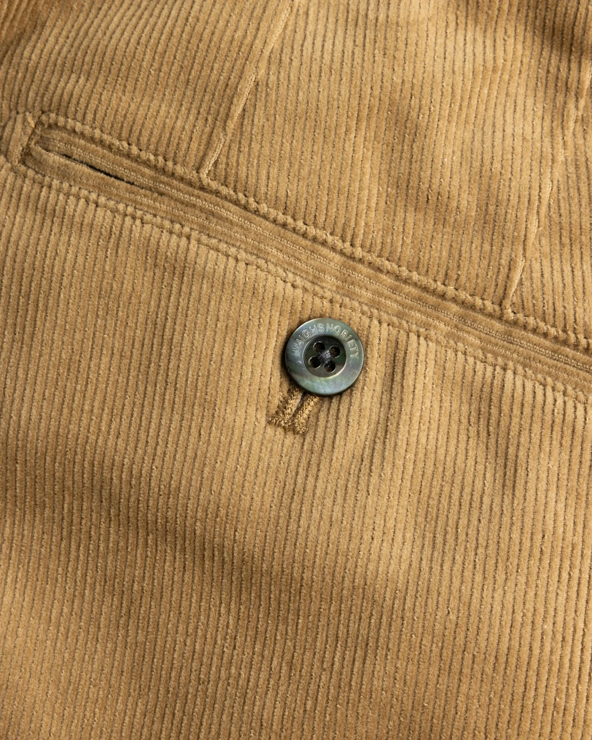 New Highsnobiety HS05 Cord Pleated Dress Pants Beige unavailable