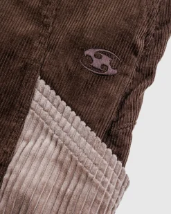 Fashion San San Gear Corduroy Pocket Pants brown