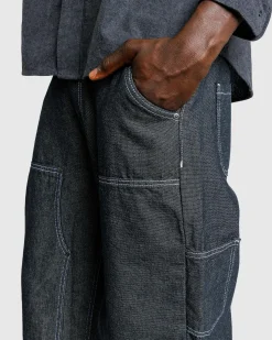 Store Fucking Awesome Cotton Canvas Double Knee Pant salt/pepper