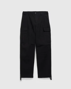 Discount Highsnobiety HS05 Cotton Cargo Pants black