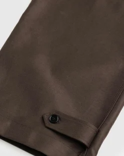 Shop Marni Cotton Cargo Trousers moca