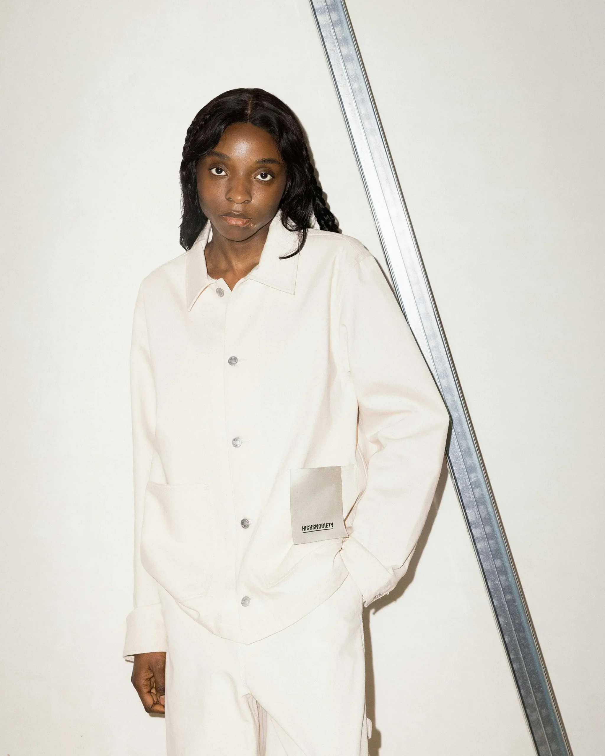 Discount Highsnobiety Cotton Drill Chore Jacket natural